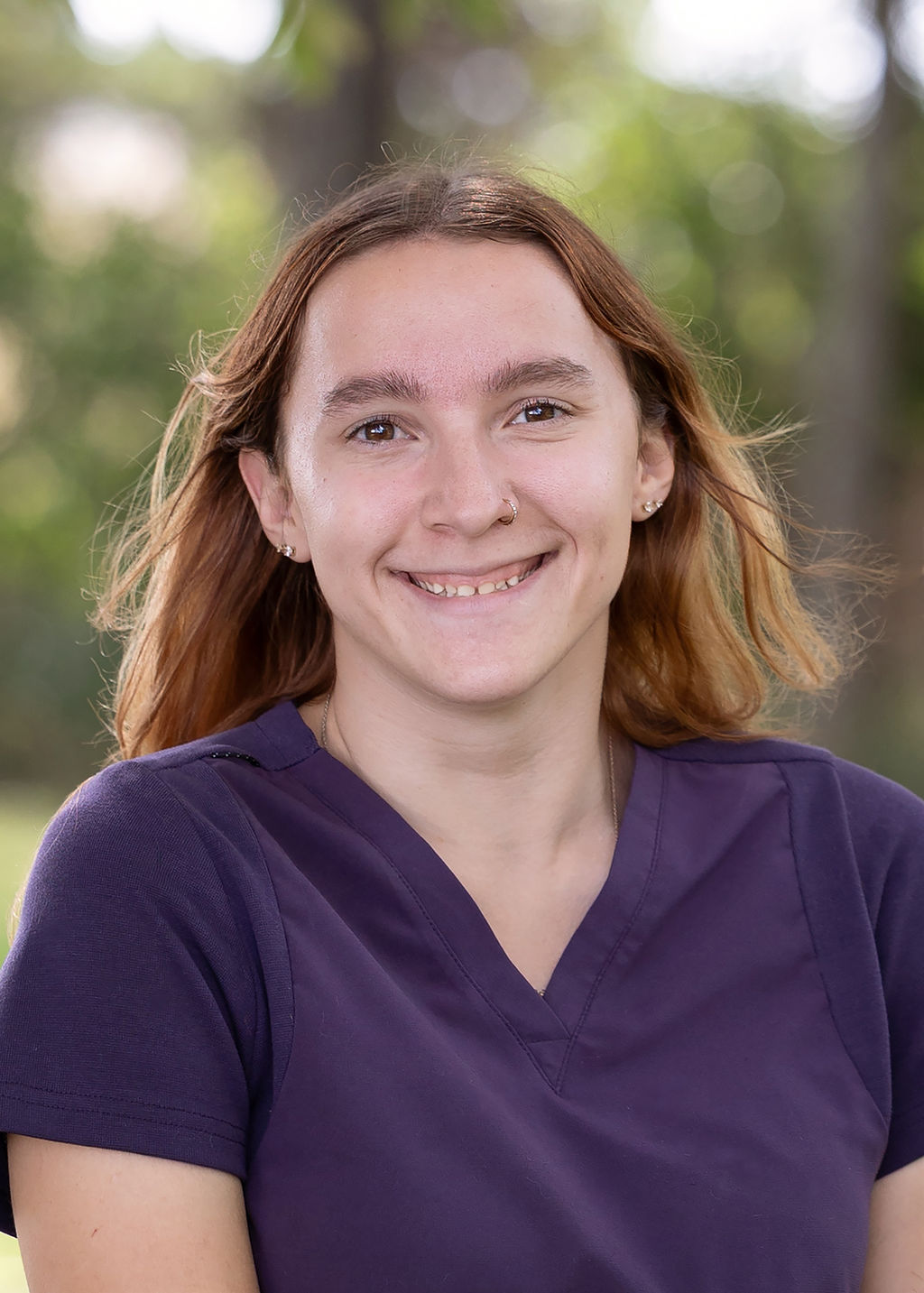 Portrait of Carissa Aman, Animal Care Technician
